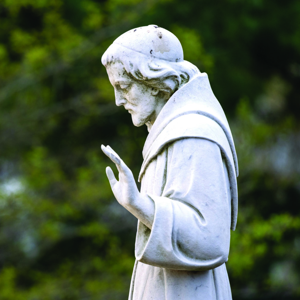 statue of St. Francis